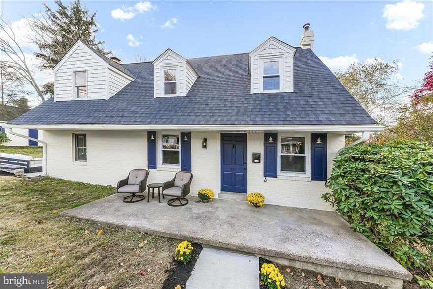 PROFESSIONAL PHOTOS COMING FRIDAY!
Welcome to 222 N. Overhill Road – a beautifully renovated 3-bedroom, 2.5-bath single-family home tucked within a sought-after Upper Providence neighborhood, just minutes from vibrant Media Borough.
Step inside from the charming covered front patio into a bright and inviting living room. The heart of the home is the stunning, updated eat-in kitchen, featuring a large quartz center island and GE Slate  appliances (fingerprint-resistant). The kitchen opens seamlessly to a spacious family room with a wood-burning fireplace and direct access to a brand-new patio – the perfect setting for relaxing or entertaining family and friends. A stylish powder room completes the main level.
Upstairs, the primary suite offers a walk-in closet and a beautifully updated ensuite bath with a walk-in shower. Two additional bedrooms – one ideal for a home office or nursery – share a modern hall bath.
The partial basement provides laundry, utilities, and ample storage space, while the home’s numerous updates offer peace of mind: newer roof, gutters, downspouts, heating and air conditioning system (2023), oil tank, waterproofing system, and sump pump. A detached one-car garage with power door opener and a generous yard complete this wonderful property.