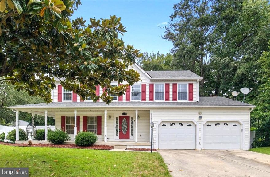 Welcome to 2300 Avalon Ct! This beautifully maintained home is situated at the end of a cul-de-sac in Ashford Oaks, in the sought after North Pointe school district!  4-bedrooms, 2.5-bathrooms, featuring a spacious 2-car garage and inviting wrap-around porch—perfect for relaxing evenings or morning coffee. Inside, you’ll find a formal living room and dining room ideal for entertaining, along with a large great room centered around a cozy wood-burning fireplace and direct access to the HUGE fenced backyard with deck, patio and fire-pit for outdoor fun.  Outdoor shed for all of your storage needs. The updated kitchen is a chef’s dream, complete with stainless steel appliances, a wine chiller, and a bright dining area framed by floor-to-ceiling windows that fill the space with natural light. Upstairs, the primary suite boasts a walk-in closet with custom built-ins, and en-suite bathroom featuring a jetted soaking tub and a tiled walk-in shower. Additional highlights include a newly renovated hall bath, stylish modern finishes throughout, and ample living space for both everyday comfort and special gatherings. A must see!