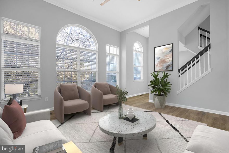 Beautiful light filled townhouse in the heart of Reston Town Center. Walking distance to restaurants, metro. This is a renovated home with lots of upgrades.