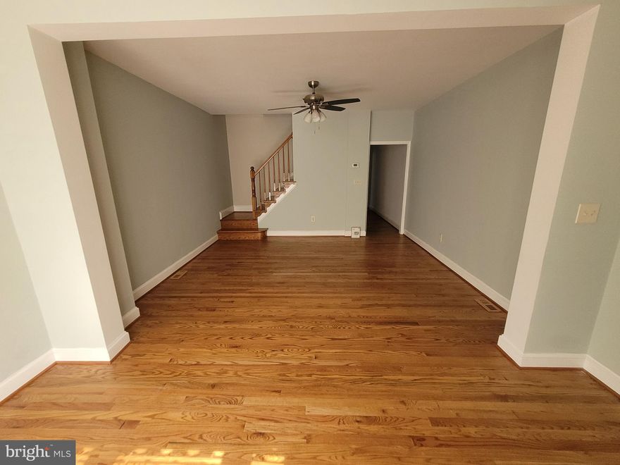 PARKING PAD! This newly renovated home is ready to move right in! 4BR 2BA New Windows & Doors 2021, Rubber Roof 2021, Bathrooms & Kitchen 2022 with new appliances, HVAC 2022, New Mouldings throughout the whole house, New ¾” Solid Oak Hardwood Floors on first and second floors. Why rent when you can own or add it to your rental portfolio, come see for yourself today. Home has easy access to 895, 95, Canton, Fells Point, and Canton Crossing. Walking distance to Hopkins Bayview, NIH and Yard 56 around the corner for shopping. At the end of the block the park is right there!