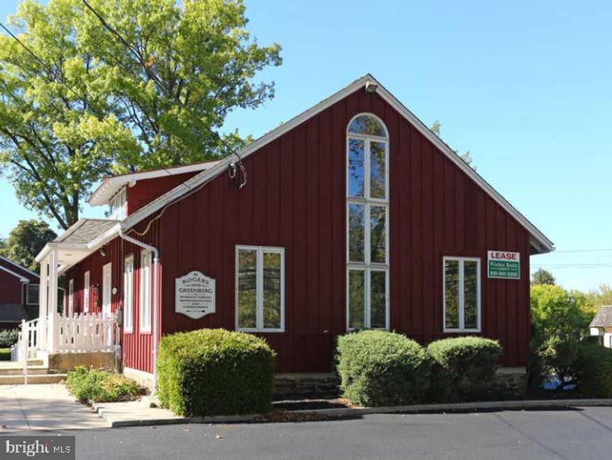 Attractive Mixed-Use Village Complex in Park-like Setting
$2,425,000.00
6 Building Complex on 1.62 Acres, 14,629  +/- Square Feet Total 
Minutes to PA Turnpike, I-476 (Blue Rte & NE Extension) - I-76 (Schuylkill Expressway) - Route 202, at the Intersection of US Rt. 73 (Skippack Pike) & Penllyn Blue Bell Pike, immediately adjacent to The Historic Blue Bell Inn & Panache Woodfire Grill 
Plymouth Meeting Mall 3 miles away, 35 Parking spaces, 11,660 vehicle per day (VPD)
Built In 1962 / Annual Taxes: $25,555.00 / 70,437 Square Foot Lot (1.62 Acres) 
Zoned C Commercial Allowing For Most Commercial, Retail & Professional Uses
LEASE Former Optometrist Office
1st Floor- Bldg. D 1,350 s/f $26.22 psf = $2,950.00 per mo. Plus utilities