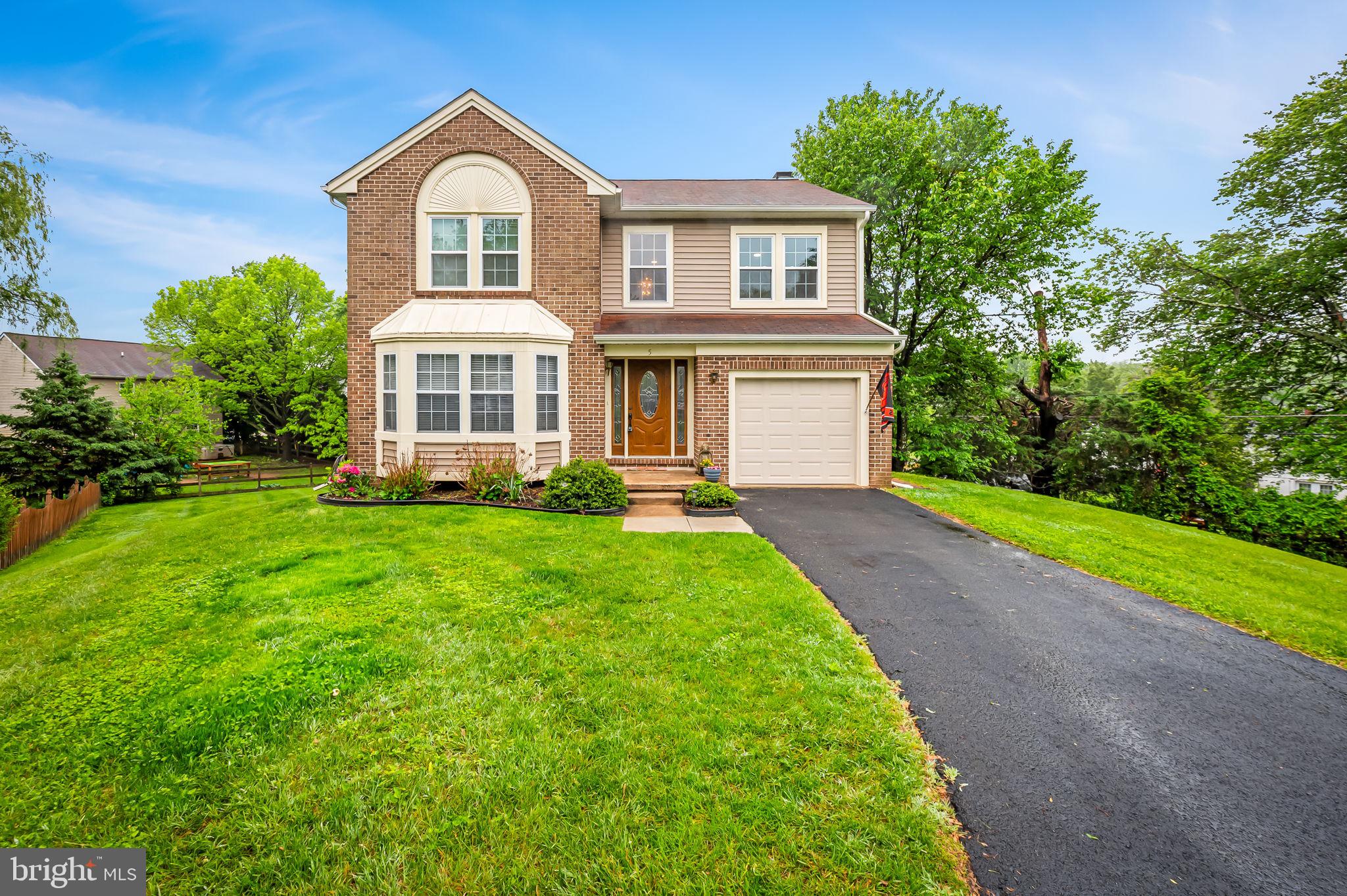 Welcome to 5 Chancery Court in Reisterstown's Village of Timbergrove! Nestled on a charming court, this home combines comfort and elegance with a touch of modern flair. As you drive up the private driveway, you'll notice the love and care that has gone into maintaining this beautiful residence over the years.
Step inside to discover a brand new kitchen featuring Quartz countertops, sleek porcelain floors, and stainless steel appliances. The kitchen seamlessly flows into the family room, where a wood-burning fireplace invites cozy gatherings. Step through sliders to the rear deck with awning and oversized yard, creating a perfect blend of indoor and outdoor living.
The living room's stunning bay window wall floods the space with natural light, while the adjoining dining room offers ample room for entertaining guests. The upper level boasts four spacious bedrooms, with the flexibility to convert one into a primary sitting room. The primary bath is a serene retreat, beautifully updated with a double vanity and a tiled stall shower.
The lower level expands your living space with a versatile rec room and a dedicated office, playroom, or gym—perfect for all your needs. After many cherished years, the current seller is ready to downsize, presenting a wonderful opportunity for the next owner to make this house their home. As summer rapidly approaches, the outdoor pool and tot-lot are ready to be enjoyed!! Don't miss out on the chance to own this lovingly updated gem in Reisterstown!