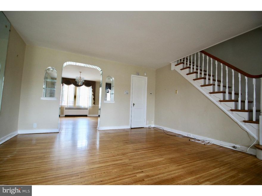 Available for an immediate move in: Three bedroom home located in the Oxford circle section of NE. Close to shopping public transportation and Roosevelt Blvd. This home has Hardwoods throughout, nice functional layout, and is great for a family or someone looking for a quiet single home. Can enter through the front or park in the dedicated space in back and enter the home through the basement level. Basement is finished and good for extra recreational space or storage. Tenants pay water, electric, and heat