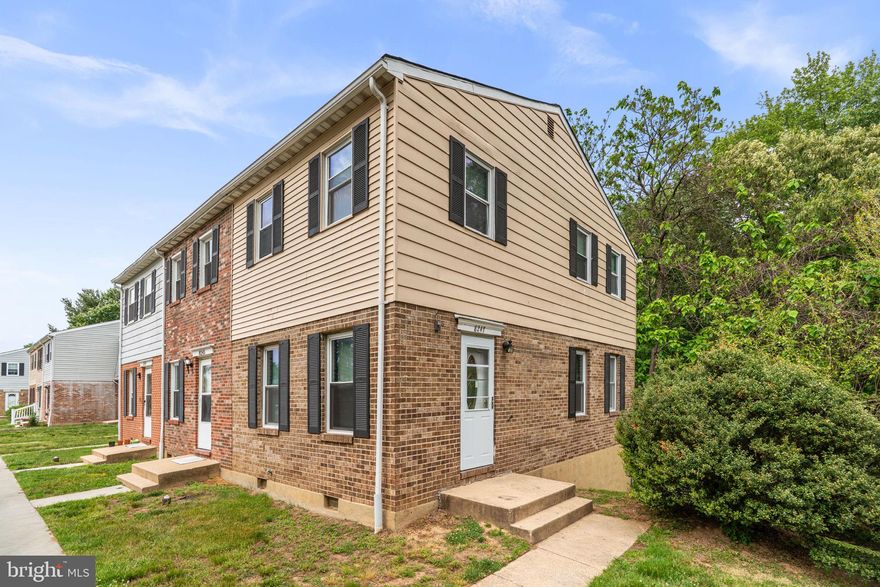 Discover comfort, convenience, and stylish updates in this 3 bedroom, 2 bath end-unit townhome with inviting indoor and outdoor living spaces. Inside, warm wood floors add timeless character throughout the main living areas, while the kitchen features stainless steel appliances and a functional layout perfect for everyday living and entertaining. Updated baths offer a fresh, modern feel, and the spacious finished walkout basement provides flexible space for a recreation room, home office, fitness area, or guest retreat. Natural light fills the home thanks to the desirable end-unit location, creating a bright and welcoming atmosphere throughout. Outside, enjoy a fenced backyard with room for relaxing, gardening, pets, or outdoor gatherings. Conveniently located near shops, dining, and everyday essentials, this home also offers easy access to Fort Meade, Route 32, I-95, and BWI Airport, making it a true commuter’s dream.