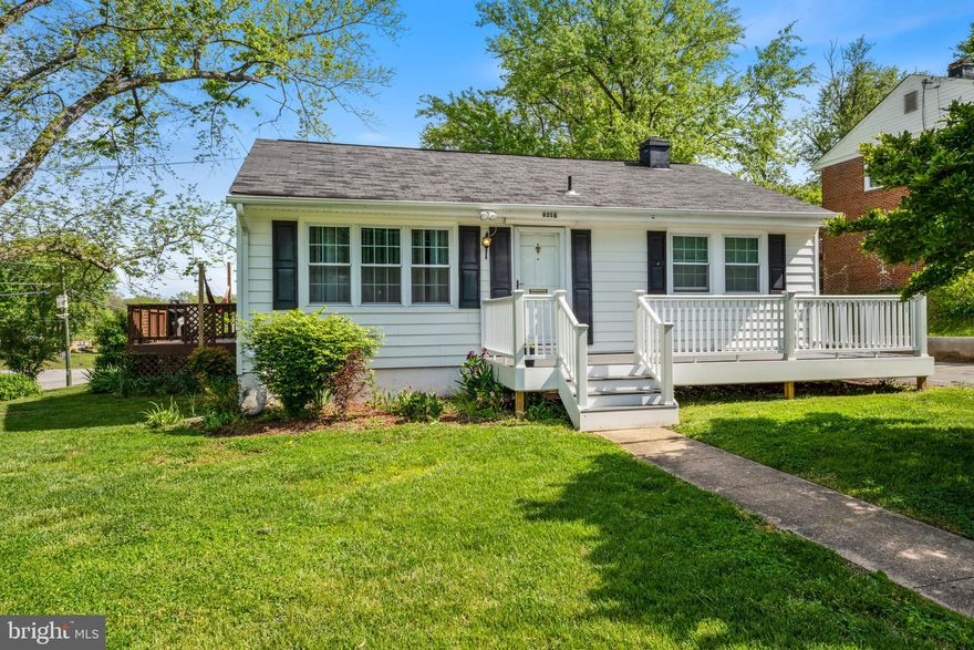 Welcome to 6316 Gentele Ct, an excellent single-family in Alexandria's Virginia Hills. This property is sited on a large corner lot and has been well-maintained. Relax on a warm summer evening on the spacious front, rear or side porch. Take note of all the extra parking this home provides should you want to host your family reunion this year! This great home also offers lots of storage space, inside and out, with a storage shed. Inside, beautiful hardwood thought the main level under the vinyl floors. Nice open kitchen. The kitchen is roomy and includes a breakfast area and matching ss appliances and granite countertops. There's a full lower level with lots of space and a full bath and a forth bedroom. It is located super close to all major commuter routes, and is just a short drive to the Huntington Metro Station. You are also only minutes from the fun shops and restaurants at the Kingstowne and Springfield Town Centers as well as Old Town Alexandria.