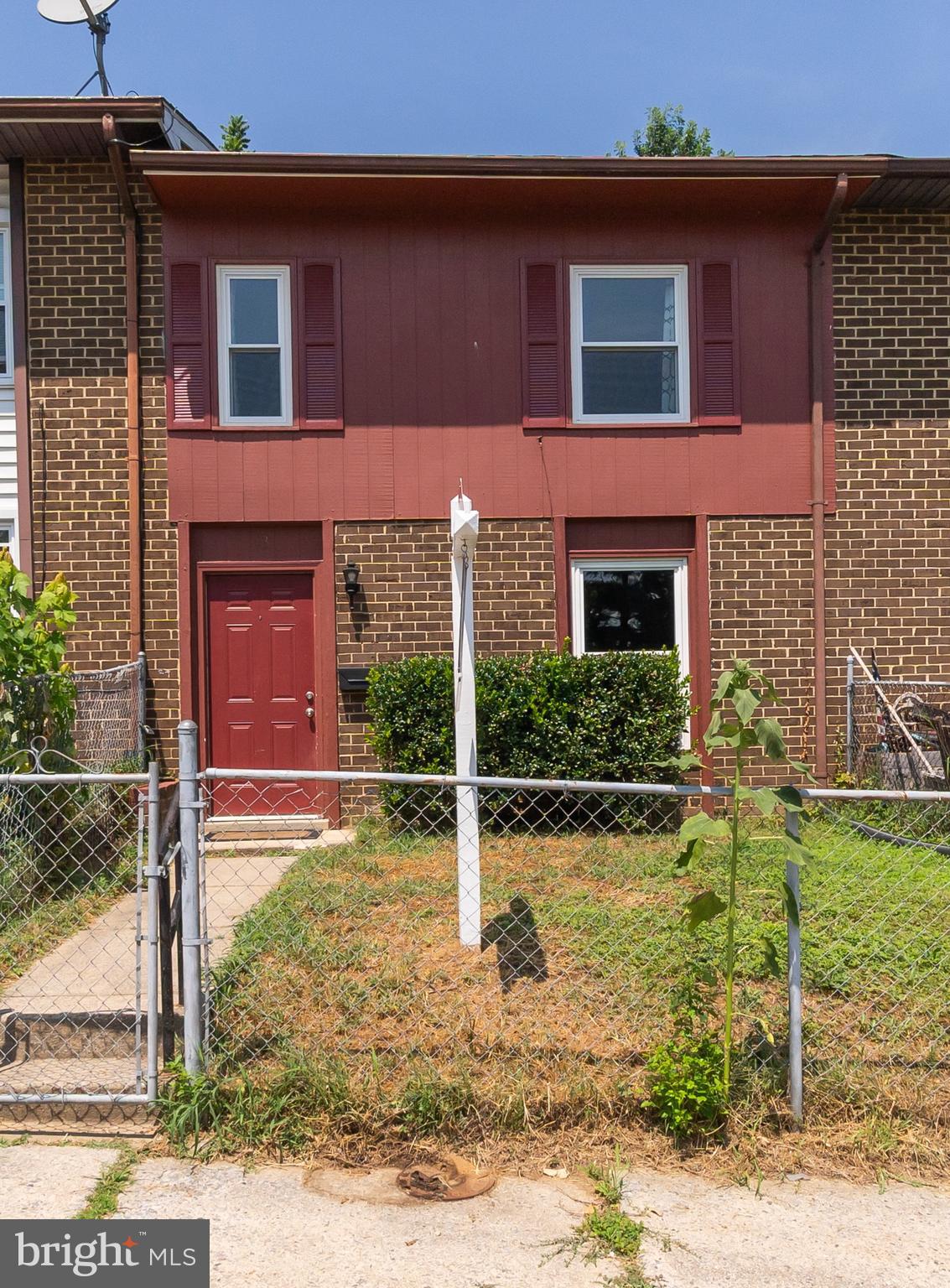 *** SELLERS OFFERING $7,500 TOWARDS BUYERS' CLOSING COSTS WITH ACCEPTABLE OFFER!*** This home was completely renovated in 2019 to include a NEW ROOF, ENERGY STAR WINDOWS, HEAT PUMP, WATER HEATER, FLOORING, KITCHEN CABINETS, COUNTERTOPS, and APPLIANCES! Freshly painted throughout and complete with CENTRAL AIR CONDITIONING, this home is not only comfortable but affordable, too! The large eat-in kitchen includes a pantry, and access to the fully fenced backyard. The living room with LVP flooring, powder room, coat closet and full-sized washer and dryer complete the main level. Upstairs includes the primary bedroom with 2 large closets, a second and third bedroom, full bathroom with tub/shower combo, linen closet and storage closet. A fenced front yard and 2 parking spaces are included. Walk to the public library… shopping and restaurants are close by and the Brunswick MARC station is right down the road. No HOA, low tax bill and USDA eligible for no money down loan!