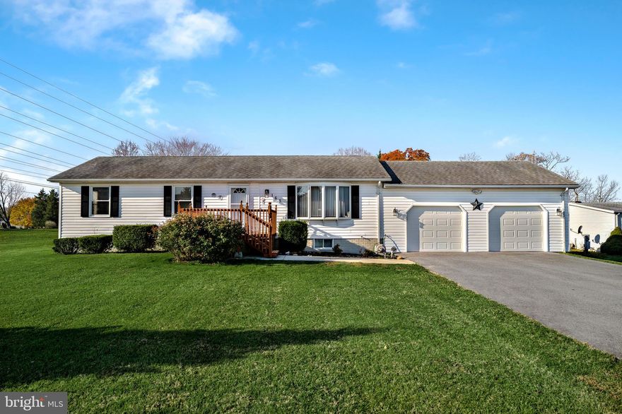 Professional photos coming soon.  Listing expected to be active on or before 11/26/2021.  Don't miss this adorable home minutes from I-81 and the Maryland state line.  This home has 3 bedrooms and 2 full bathrooms on the main level and a full basement that could be finished to add additional living space.  The beautiful ½ acre lot has a shed for additional storage.  The attached 2-car garage has attic storage with pull-down stairs.  No HOA.