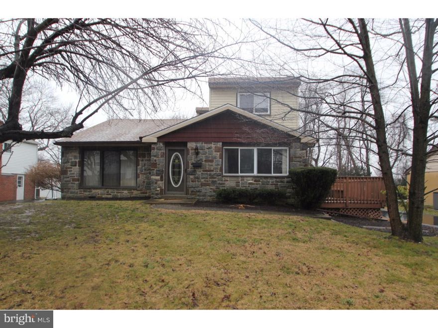 Situated on a large, level lot is the newly updated home at 1708 Josie Lane, in the Marilyn Park section of Havertown.  There are so many new updates, you really will want to move right in!  One of the "Wow" rooms is the brand new Kitchen surrounded by the home's open floor plan.  Fully updated this past October, the Kitchen features granite counters, a breakfast bar/island, beautiful cabinets and some stainless steel appliances.  Another "Wow" is the spacious and freshly painted Living Room with cathedral ceilings, with an expanse of floor-to-ceiling windows, and gleaming hardwood floors that run throughout the first floor.  A Dining Room sits between the Living Room and Kitchen for ease of dining.  Each of the bedrooms upstairs is amply sized and has nicely sized closets.  The Main Bedroom features two large closets and a full bathroom christened by sunlight.  The fourth bedroom is on the top floor, is very large, and where you'll enjoy terrific sunlight and storage space.  Downstairs, a very large Family Room with built-in bookcases exits to the large and level backyard.  An adjacent Powder Room, Laundry/Mud Room and multiple storage closets are all steps away  An attached one-car garage, newly paved driveway and deck right off the Kitchen.  A newer roof, central AC, and many more features await!