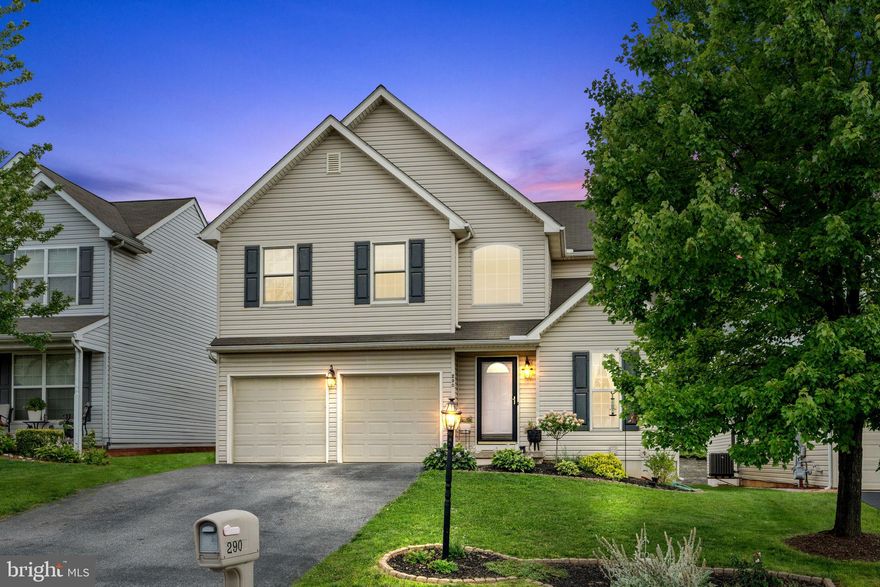 Spectacular colonial-style home located in the desirable Chatham Creek neighborhood! 

This home features beautiful laminate flooring throughout and an open floor plan you are sure to love. Fresh paint, built ins and many updates add a cozy feel! Upstairs, 4 generously-sized bedrooms ensure plenty of space to unwind. The large primary bedroom with newly updated en-suite complete with soaking tub is perfect for relaxing after a long day.
 
Additional finished area in the basement offers plenty of extra space for a home office, gym, or playroom AND a potential 5th bedroom! Step out back onto your deck AND patio spaces that are perfect for entertaining!

Enjoy picturesque views of the surrounding farmland as you take a stroll along the neighborhood walking trails complete with two playgrounds and pavilion area with picnic tables. Even meet a few horses that wander in the neighboring fields! Conveniently located close to both routes 83 and 30 makes your commute to Maryland, Lancaster or Harrisburg a breeze.

This move in ready home is waiting for it’s new owner!