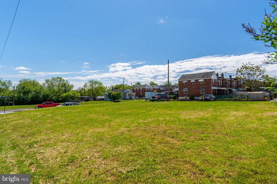 DEVELOPMENT OPPORTUNITY! LARGE LOT LOCATED BETWEEN CANTON AND DUNDALK WITH THE POTENTIAL FOR NEW TOWNHOMES OR AN APARTMENT BUILDING! Conveniently located close to 95 & Hopkins Bayview!  If there is a ground rent, the seller will not redeem