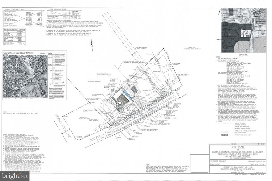Attention Builders & Contractors! Building Lot 1+/- acre, near the famed Merion Golf Club. 
Priced to sell!!!