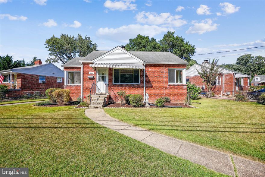 Single family, detached home in Silver Spring on a large, fenced corner lot with a detached garage for $399,900! If that isn't enough to catch your attention, the gleaming hardwood floors on the main level were just refinished, new kitchen flooring installed, and interior was just painted. Brand new central air conditioning, Furnace less than 10 years, HWH less than 5 years, Oven less than 1 year. Don't miss the charming retro bar in the lower level or the cozy living room with fireplace. Sump pump and drain system installed in lower level for worry free living. Conveniently located near public transportation, Metro, shopping and the neighborhood park, this home has tons of potential. Property is part of an estate and is sold as is. Please see the virtual tour with interactive floorplan.