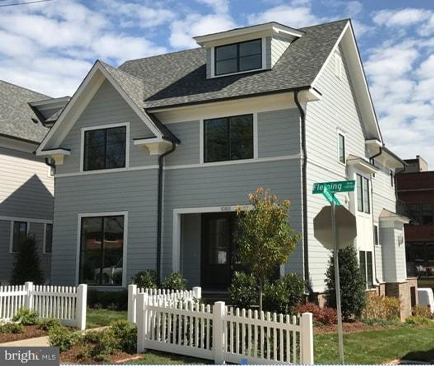 Final Homesite! Fantastic model home by Sandy Spring Builders at Grosvenor Heights w/ ELEVATOR. Loaded w/options & discounted for IMMEDIATE DELIVERY! Feats Thermador appliances, high ceilings, linear fpl, party deck off main level  deck off master bedroom. Oversized 2 car garage + 2 car covered parking. Adjacent to Fleming Park and fronts to the Trolley Trail.