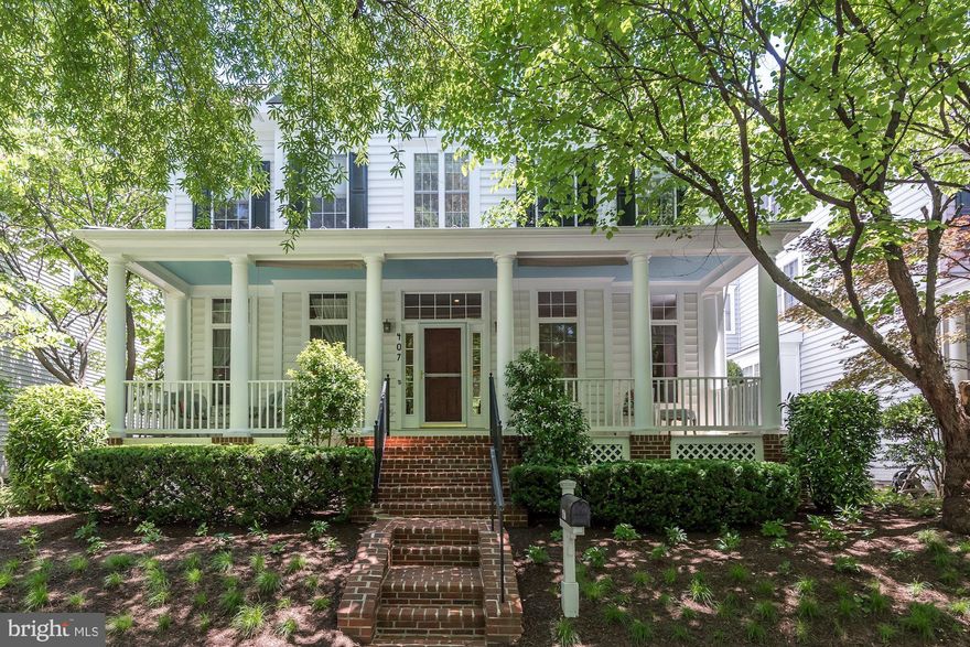 Price reduced! Upgraded Stanley Martin beauty -  with front porch overlooking conservation area and exceptional private backyard with patio - a gem! Excellent open floor plan offers 5327 square feet of living space, 4 bedrooms and 4.5 baths on 3-4 levels. A beautiful Family Room sits at the center of the home  with fireplace and large windows bringing in sunlight and views of trees and lawn from the landscaped yard. The Open Kitchen, large Dining and Living Rooms, Office, Den, Laundry Room and Powder Room complete the main level. Owners' Suite on upper level offers very spacious bedroom with sitting area and generous bathroom. Two additional bedrooms and baths are on this level. A Separate Suite above the garage offers the fourth bedroom and full bath - and is perfect for guests or extended family. The basement is very large and partially finished with a  Recreation Room.  Hardwood floors, two zones HVAC, extra closet and storage space, two-car garage. Back yard has an  improved deck and patio and was expanded into area previously owned by neighbor. Award-wining public and private schools nearby - College Gardens ES, Tilden MS, Richard Montgomery HS. The conscientious owner has replaced and improved almost every component including the roof, skylight, gutters, HVAC, hot water heater, appliances, garage door, decking, garage door, surge protector and more. 1 block from Community Center, swimming pool and free Metro shuttle bus covered kiosk.  Steps to large Community Park, shopping and restaurants.