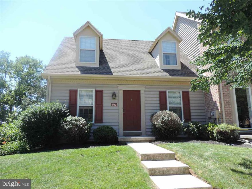 Beautiful Cape Cod style condo tucked in a hillside community convenient to I83, Rt 30 & plenty of dining & shopping. This well maintained 2BR/2.5BA end unit features  DR w/HDWD flr's, kit w/new appliances, ceramic tile floor & back splash,  walkout bsmnt w/FR w/new carpet + private patio. Don't miss an opportunity for low maintenance living in a great location!