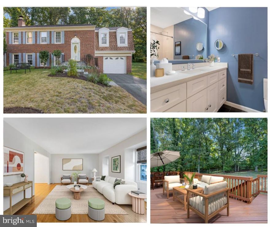 Welcome home to Rolling Valley! 8710 Whitson Ct—A Spacious Split Foyer on One of Rolling Valley’s Largest Lots!

Nestled at the end of a quiet cul-de-sac, this beautifully maintained 4-bedroom, 2.5-bath split-entry home with a one-car garage offers nearly 2,400 square feet of living space on a generous 0.36-acre lot. The home features a spacious floor plan, a large backyard, and thoughtful updates throughout.

The upper level showcases hardwood floors, a spacious living room, a formal dining room with exposed beams, and an updated eat-in kitchen with granite countertops, wooden cabinetry, two pantries, and a breakfast nook. Double glass doors open to the oversized deck and fenced yard—perfect for entertaining. Three bedrooms, including the primary suite with a walk-in closet and a recently renovated en suite bath with an oversized vanity and tub/shower, complete this level. Fresh paint and new carpet in two bedrooms add a move-in-ready touch.

The finished lower level expands your living space with a welcoming family room and wood-burning fireplace, a versatile fourth bedroom, and a half bath that could easily be converted into a full bath by extending into the adjacent storage room. A spacious laundry/storage area and interior garage access round out this level.

Additional highlights include a newer roof, windows, retaining wall, and storage shed. Community amenities—playgrounds, basketball courts, and pickleball courts—are just steps away. All this plus an unbeatable location near top-rated schools, Whole Foods, Trader Joe’s, Springfield Town Center, Burke Lake Park, Lake Accotink, South Run Rec Center, and major commuter routes (Fairfax County Pkwy, I-95/395/495, Metro, VRE, and Pentagon express bus).

This home combines space, updates, and a prime location—schedule your tour today!