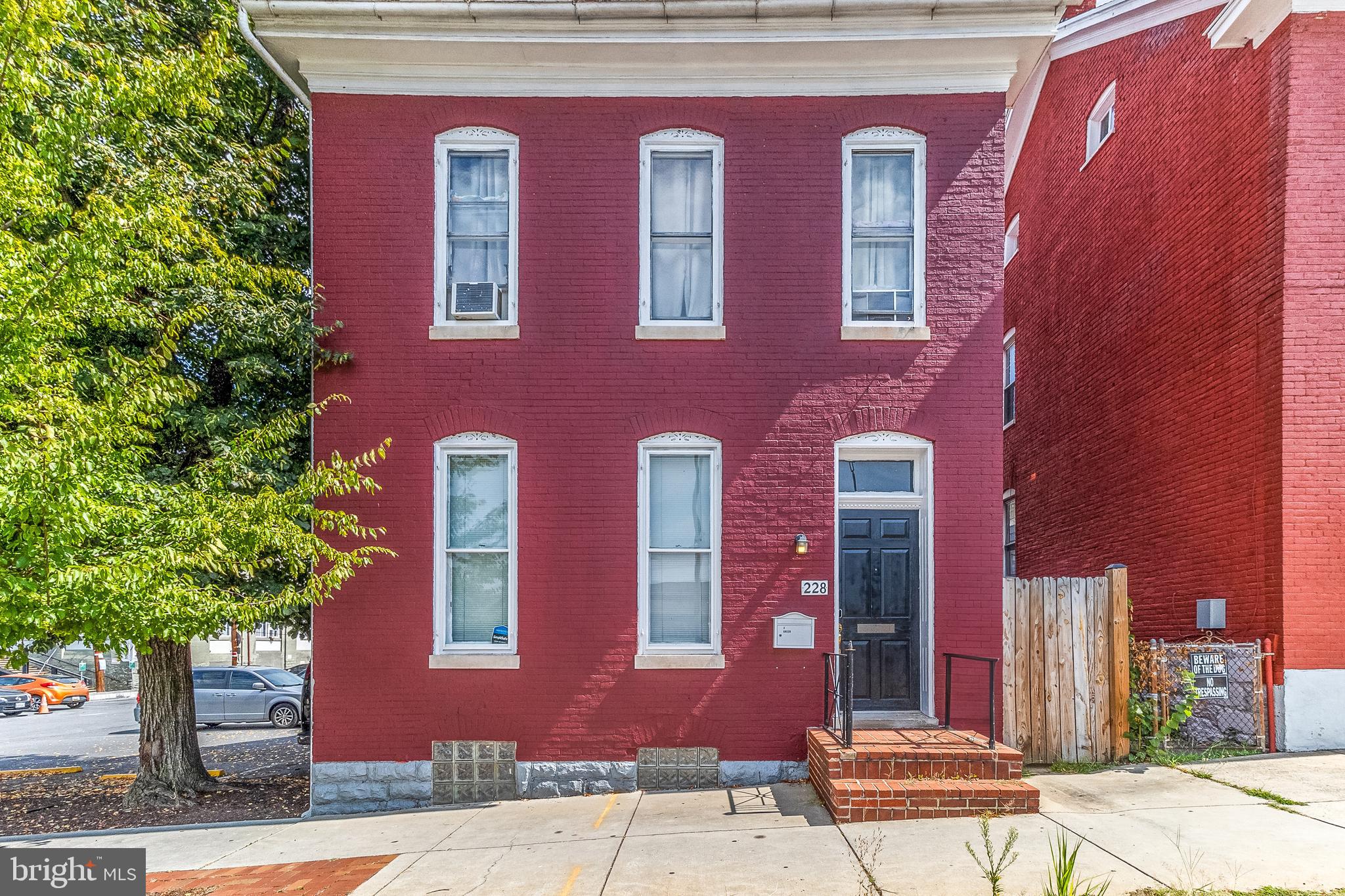 Come see this beautifully updated solid-brick over/under duplex! The lower unit can be rented to a small business or you can complete the last few permitted requirements to go residential. The upper unit is a spacious 3-bedroom, one bath with so many updates! Roof replaced in 2019, Brand new heat pump(June 2025), new hot water heater(2025), large wooden privacy fence, all floors have been replaced or refinished, bathroom completely remodeled! INVESTORS, so much potential revenue here! Schedule your showing today!