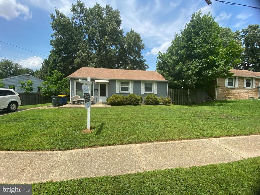 Hurry Motivated Seller! Price Reduced for a QUICK SALE! GLENARDEN WOODS...This 1 level gem has 3 bedrooms, 1 full bath, Fresh Paint, Fresh Carpet, Geo Thermal System, nice size backyard...all just 7 min from beltway and 20 min from DC.