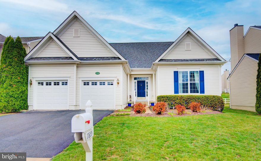 Welcome home to this beautifully maintained main-level living home in one of Round Hill's most sought-after communities.  Living here provides you with the best of Western Loudoun  with neighborhood access to Sleeter Lake, lovely walking trails around the entire neighborhood which also connect directly to Franklin Park, quick access to Route 7 for easy commuting and minutes to downtown Round Hill, Purcellville and the Aquatic Center.  Featuring 3 spacious bedrooms and 2 full bathrooms, this residence offers an open, light-filled layout designed for comfort and ease. The well-appointed kitchen flows seamlessly into the open living and dining space, ideal for both everyday living and entertaining. The primary suite  offers main level living and includes a private bath and generous closet space.  The secondary bedrooms and full hall bath provide flexibility for guests or a home office. The huge unfinished basement offers exceptional potential—perfect for future expansion such as additional living space or storage.  This home as been exceptionally cared for and is move in ready.   A rare opportunity for true one-level living with room to grow—don’t miss it!