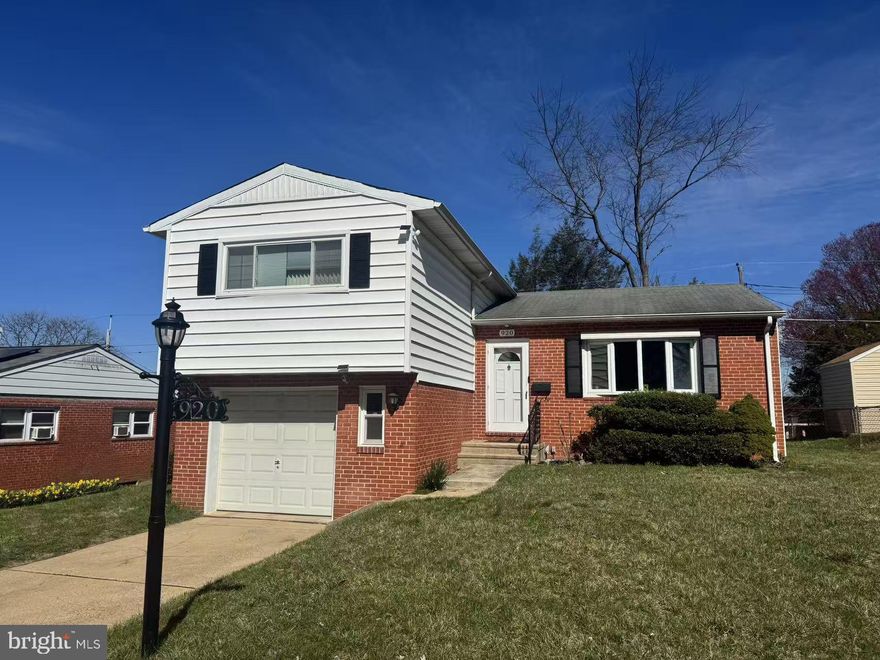 This is a beautiful three level home situated in a convenient commuter location and impressing
with design inspired renovations and updates throughout! The inviting exterior sets the tone for what awaits inside including a fresh neutral color palette, stunning refinished hardwood flooring, renovated kitchen and bathrooms, built-in closet systems, sun-filled windows, and more! The kitchen showcases Corian counters, stainless steel appliances including a gas range, tile backsplash, and breakfast bar. The adjacent dining room and spacious living room make entertaining a breeze and offer features including a charming bay window and cozy gas fireplace with a brick surround.
Ascend upstairs to the primary bedroom highlighting dual closets including a walk-in. Two additional
bedrooms and a renovated full bath with beadboard trim conclude the upper level.  The finished lower level includes a bedroom and a full bath. The lower level also offers a laundry room and garage
access. Sip your morning coffee from the screened porch overlooking the fenced backyard with a storage
shed. Enjoy being in close proximity to a vast variety of shopping, dining, and entertainment options as well as commuter routes including US-40, I-695, and I-70.