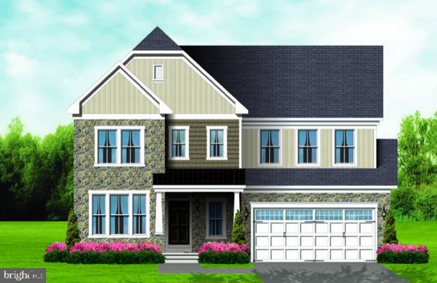 Our Severn model will be built on this homesite off of York RD in Cockeysville. Home boasts 4 bedrooms and 2 1/2 baths. Large eat in kitchen with attached family room. Buyer has choice of large office or formal dining room on first floor. Home to be completed in 6 months and buyer can select all finishes throughout home. Photos are of our model home which can be visited in Coumbia. Phots shown contain many optional features