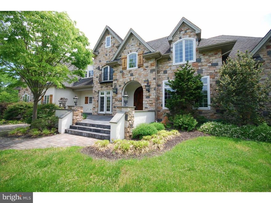 More Photos Coming Soon!  Exquisite Country Estate Home that must be seen to be appreciated and is at once impressive and inviting.  Convenient location offers easy accessibility to Routes 1, 926, 82 and 52 plus its in the highly ranked Unionville/Chadds Ford School District. The attention to detail is unparalleled in this custom built home and includes exceptionally fine materials, extensive millwork and trim detail, coffered ceilings, chandeliers, hundreds of recessed lighting.  The unique layout features rooms that are spacious yet intimate and invite relaxation.  A glamorous tiled foyer welcomes you and leads out to the panoramic views of the in-ground pool and 4 acre retreat. The expansive Gourmet Kitchen adjourns the family room and includes the two sided stone fireplace separating the kitchen from sun room. Kitchen includes sub zero refrig, Dacor dual oven commercial range, two dishwashers and pantries/storage galore. Flowing off the foyer is a first floor study with built ins and luxurious first floor master suite with its own fireplace & sunroom.  Second floor features 5 bedrooms, 3 with en-suite baths. Plenty of square footage on this level!  Fully finished basement has all the amenities you could want or need...fabulous kitchen, pool table and entertaining space and don't miss the home theatre room and private His and Her changing areas for the pool.  This home is breathtaking! Public water and sewer.  Adjacent 2 acre lot also for sale.  MLS 6649937