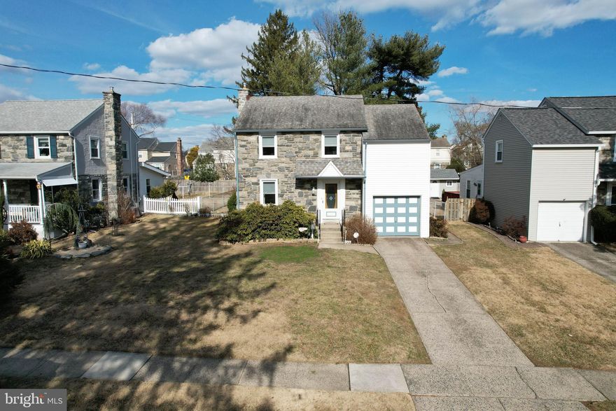 Best and Final due by noon on Tuesday, 3/4. Don't miss your chance to own a home in one of Springfield Township's most sought-after locations! Situated in the heart of town, 23 Wayfield offers a perfect combination of space, modern updates (but allows for some personal touches to make it your own), and fantastic exterior bonuses. Enjoy the convenience of a private driveway, a fenced-in yard, and walking distance to the new High School, Middle School, as well as the shops, dining spots, and local amenities along Woodland Ave, Saxer Ave, and Powell Rd. This Mozino-built stone colonial offers a traditional floor plan, yet spacious rooms that go beyond the typical Springfield home. Each of the 3 bedrooms is generously sized, ensuring comfort and privacy. The updated kitchen features sleek granite countertops, stainless steel appliances, and plenty of cabinet and counter space to accommodate all your culinary needs. The finished basement provides a fun, retro space perfect for entertaining, along with an additional laundry and mechanical room. The property also includes a 1-car garage, a dimensional shingle roof, and easy access to public transportation, 476, as well as a short commute to King of Prussia, Philadelphia, the Airport, and tax-free Delaware. This home offers everything you need – comfort, convenience, and a prime location!