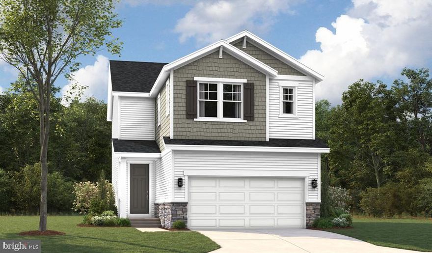 MOVE INTO THIS BRAND-NEW HOME IN 30 DAYS OR LESS!  This brand-new 3-bedroom, 3 1/2 bath Lana by Richmond American Homes. The main floor of this charming Lana plan offers an inviting great room with Mohawk luxury vinyl plank floors on the main level, 9' ceilings with 8' doors, a powder room, and a gourmet kitchen with a convenient island, quartz countertops, backsplash, pantry with wood shelves.  Upstairs, you’ll find three elegant bedrooms, including an impressive primary suite showcasing a roomy walk-in closet and a deluxe bath with double sinks. A secondary bath, top floor laundry, 2-garage with EV charging station, video doorbell, smart locks, smart thermostat for energy efficiency, sidewalks throughout the community, and last but not least a finished basement with 9' ceilings, rough-in for a wet bar with a full bathroom complete this home. Enclave at Arundel Hills is an exciting new community in Glen Burnie. It offers easy access to major employers in Baltimore, Annapolis, and Washington D.C. via I-695 and I-97 and is located just minutes from Fort Meade. Residents can also appreciate close proximity to BWI, countless dining options and minutes to waterfront restaurants, and entertainment options. Choose from an attractive array of single-family homes, each boasting the designer details and in-demand features today’s homebuyers are seeking! Model is OPEN but visitors are encouraged to call ahead to be guaranteed a dedicated appointment.