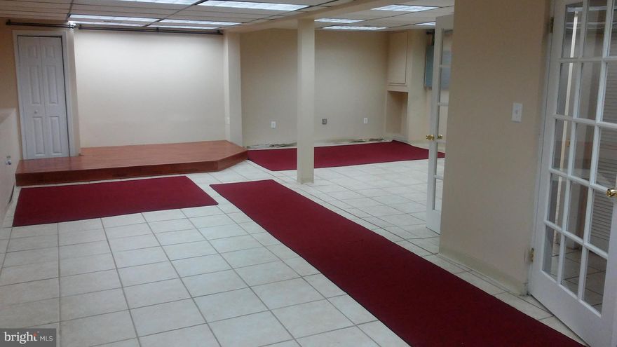 LOWER LEVEL OFFICE SPACE, CAN BE A  DAY CARE CENTER AND OTHER PURPOSES. RIGHT ON ANNAPOLIS ROAD. RENT INCLUDES ALL UTILITIES!!! GREAT OPPORTUNITY!!!
