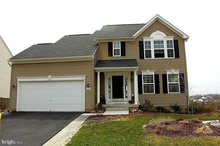 Commuter Routes 340, 9, and 7 all nearby! Within 30 minutes or less of I-81, I-70 and I-270!  Get more house for your dollar and pay a fraction of the taxes than in MD or VA.  Beautiful colonial in great location situated on 0.25 acre lot.  Main level offers hardwood flooring, family room with fireplace, breakfast nook just off of kitchen with island and upgraded countertops, and separate formal dining room.  All 4 bedrooms located on upper level.  Primary bedroom with en suite primary bathroom offers separate soaking tub and dual sink vanity.  Second full bathroom on upper level. Fully finished basement with third full bathroom.  Large deck and fully fenced rear yard with ample space for playing or entertaining.