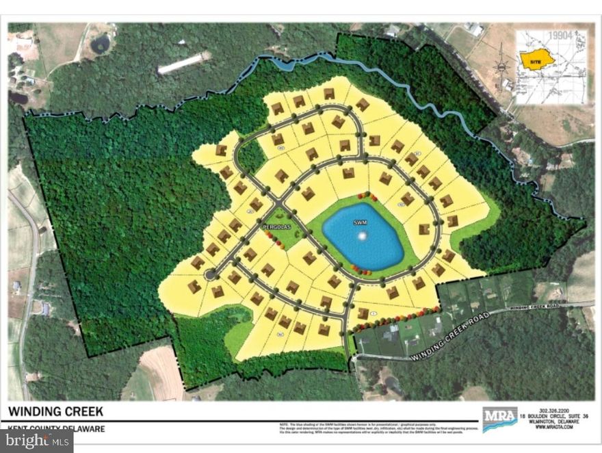 Looking for that perfect retreat with everything nature has to offer and then some? Take a look at Winding Creek Farm west of Dover DE in the heart of Delawares Amish country! This 215 acre farm has approximatley 94 acres of tillable land and approximatley 121 acres of wooded land that has a creek running thru the northern portion of the property. This wonderful parcel has many potential uses ranging from farming & recreation, your own personal homestead or if pursued potentially a by right 49 lot subdivision.  Buyer to perform all due diligence. This parcel truly has it all, so take a tour today!