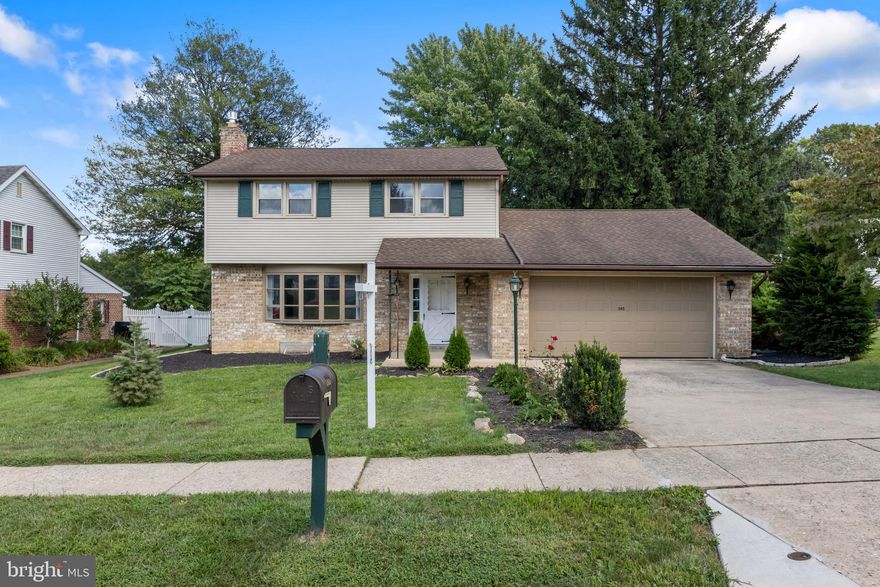 Welcome home to this beautiful 4-bedroom, 2.5-bath home in the Penn Oaks development, located in Central York School District. With thoughtful updates completed in 2024 and 2025, this home blends modern upgrades with everyday comfort — ideal for buyers looking for move-in ready convenience.

Step inside to a spacious formal living room featuring refinished hardwood floors, a cozy fireplace with a gas insert added in 2025, recessed lighting, and a large bay window that fills the room with natural light. The kitchen, fully remodeled in 2024, includes brand-new white cabinetry, a tile backsplash, stainless steel appliances, a center island, LVP flooring, and a pantry closet. Extra counter and cabinet space were also added in 2024, offering plenty of room for cooking and entertaining.

The open kitchen leads into a dining area that flows into a welcoming rear addition — a warm, inviting space with exposed wood ceiling beams, a wood stove, and sliding doors that open to the backyard. A 10x15 cement pad was added in 2025, creating an ideal area for a patio, grill setup, or outdoor seating.

On the main level, you’ll also find a versatile first-floor bedroom with sliding door access to the yard, and a recently remodeled half bath (2025). Upstairs are three comfortable bedrooms, all with refinished hardwood floors, and featuring an updated full bath with walk-in shower and a double vanity.

The lower level adds even more living space with a partially finished area, a laundry room, and a bonus finished room that could serve as an office or extra bedroom. A full bathroom was also added in the basement in 2024. The unfinished section of the basement provides plenty of storage.

Additional recent improvements include a new furnace (2024), new central A/C (2024), new windows throughout (2024), remodeled primary bathroom (2024), vertical blinds added to the bay window and first floor bedroom (2024), blown-in attic insulation (2025), and a full water service line replacement (2024).

The Penn Oaks neighborhood features a playground and the option to join the community pool. With a location close to Rt. 30 and I-83, this home offers easy access to shopping, dining, and commuting routes.

Don’t miss your opportunity to tour this beautifully updated home — schedule your showing today!