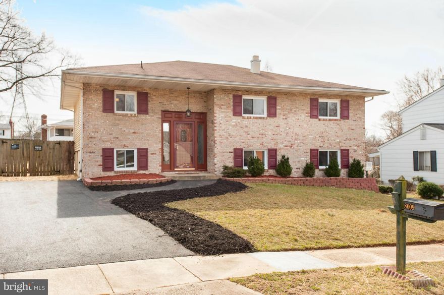 Beautifully renovated.  Refinished wood floors, new paint and trim, new stainless steel kitchen appliances, new granite countertops, new washer/dryer, new HVAC system, new bathrooms.  New driveway and professionally graded, fully fenced backyard. House is excellent condition and ready for move in.