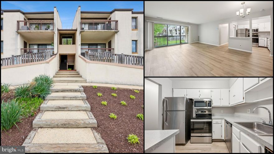 Charming 2-Bed, 2-Bath Condo in Sought-After TreeTop Community! Step into this beautifully updated condo featuring fresh paint and brand-new flooring throughout. The bright and airy family room flows seamlessly from the kitchen and is filled with natural light—perfect for relaxing or entertaining. Both bedrooms are generously sized, and the unit includes a convenient in-unit washer and dryer. Start your mornings on the private patio, ideal for a cup of coffee or quiet downtime. ALL utilities are included in the condo fee, offering exceptional value and peace of mind. Prime location—just minutes from shopping, dining, the metro, and major commuter routes. Don't miss this move-in ready gem in a vibrant, well-connected community!