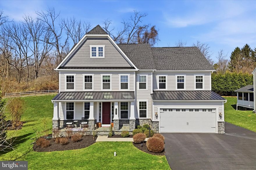 Welcome to 1031 Preserve Ln, a beautifully maintained residence in the sought-after Rustin Walk community offering over 4,700 square feet of thoughtfully designed living space in the West Chester Area School District.

Built in 2018, this exceptional home features 5 bedrooms, including a first-floor suite, and 5 full bathrooms. The layout offers flexibility that works well for a variety of living needs. A virtual tour is attached so you can experience the home’s layout, natural light, and flow from anywhere.

The main level entrance showcases wide plank hardwood flooring, a formal dining room to the right, and a private office with glass French doors, perfect for working from home on the left. 

At the center of the home, the gourmet kitchen opens to an expansive family room filled with natural light and centered around a fireplace. Designed for both everyday living and entertaining, the kitchen features a large island, reverse reverse osmosis water filter, gas cooktop , generous prep space, and a large pantry. The first-floor bedroom suite with a full bath provides a comfortable option for guests or multigenerational living.

Upstairs, 4 spacious bedrooms include a well-appointed primary suite with a spa-like bath including a soaking tub, and 2 walk-in closets, creating a relaxing retreat. 2 bedrooms are joined by a jack and jill bathroom and the 4th bedroom has it's own walk-in closet and full bathroom. 

The finished basement adds significant additional living space, ideal for a media room, home gym, recreation area, or entertaining. There is still plenty of unfinished space for storage or additional needs down the road. 

Outdoor living is just as inviting with a covered back deck overlooking the community setting. Residents of Rustin Walk enjoy access to a scenic 2-mile walking trail along with HOA-maintained common areas for a low-maintenance lifestyle. A 2-car attached garage  with EV charger and ample driveway parking complete the home.

Located just minutes from West Chester Borough, this home offers convenient access to restaurants, shopping, parks, and major routes while delivering space, comfort, and an exceptional community setting.