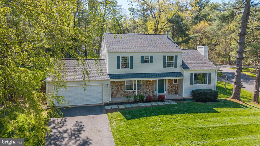 OPEN HOUSE SATURDAY, APRIL 18 1-3PM.  Welcome to Vale Park West and 11715 Lariat Ln!  This lovely home is attractively priced and sits on a premium 3/4 acre lot with it's own private in-ground swimming pool that has been opened for Spring and is ready to go!  Just imagine relaxing on your rear covered Trex deck with maintenance-free decking that overlooks the swimming pool and freshly professionally landscaped fully fenced rear yard.  The entire home has been freshly painted and is move in ready.  You'll find updated roof, vinyl windows and siding!!  Hardwood floors on the top two levels with new plush neutral carpet on the lower level.  Spacious family room with wood burning fireplace and cathedral ceiling.  Kitchen with granite counters and stainless steel appliances including a gas cooktop, wall oven, dishwasher and refrigerator with ice maker.  Upstairs, you'll find four bedrooms and two bathrooms.  Primary bedroom suite offers a large walk-in closet and renovated bathroom with stand-up shower.  Three other bedrooms all have hardwood flooring, fresh paint and share the fully renovated 2nd bathroom with ceramic tile flooring, new vanity and new plumbing and light fixtures.  Lower level rec room is a great spot to relax and watch TV with new plush neutral carpet and fresh neutral paint.  Walk-out lower level to side yard!  Hurry to see this one!