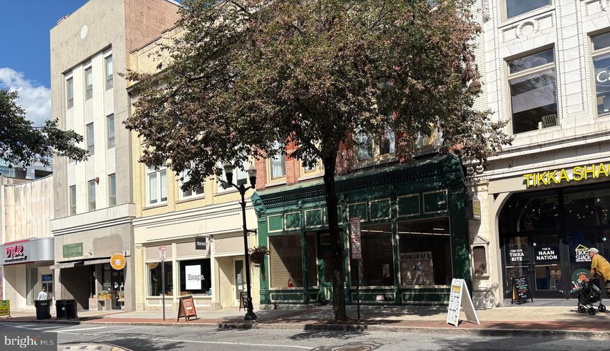 This listing at 39 North Queen street includes connected space to the 7.300 square feet of retail space on Queen.  It includes catacomb spaces and underground vault and a high ceiling space that hasn't been used in decades.   This space offers the opportunity to create a destination retail/entertainment experience.