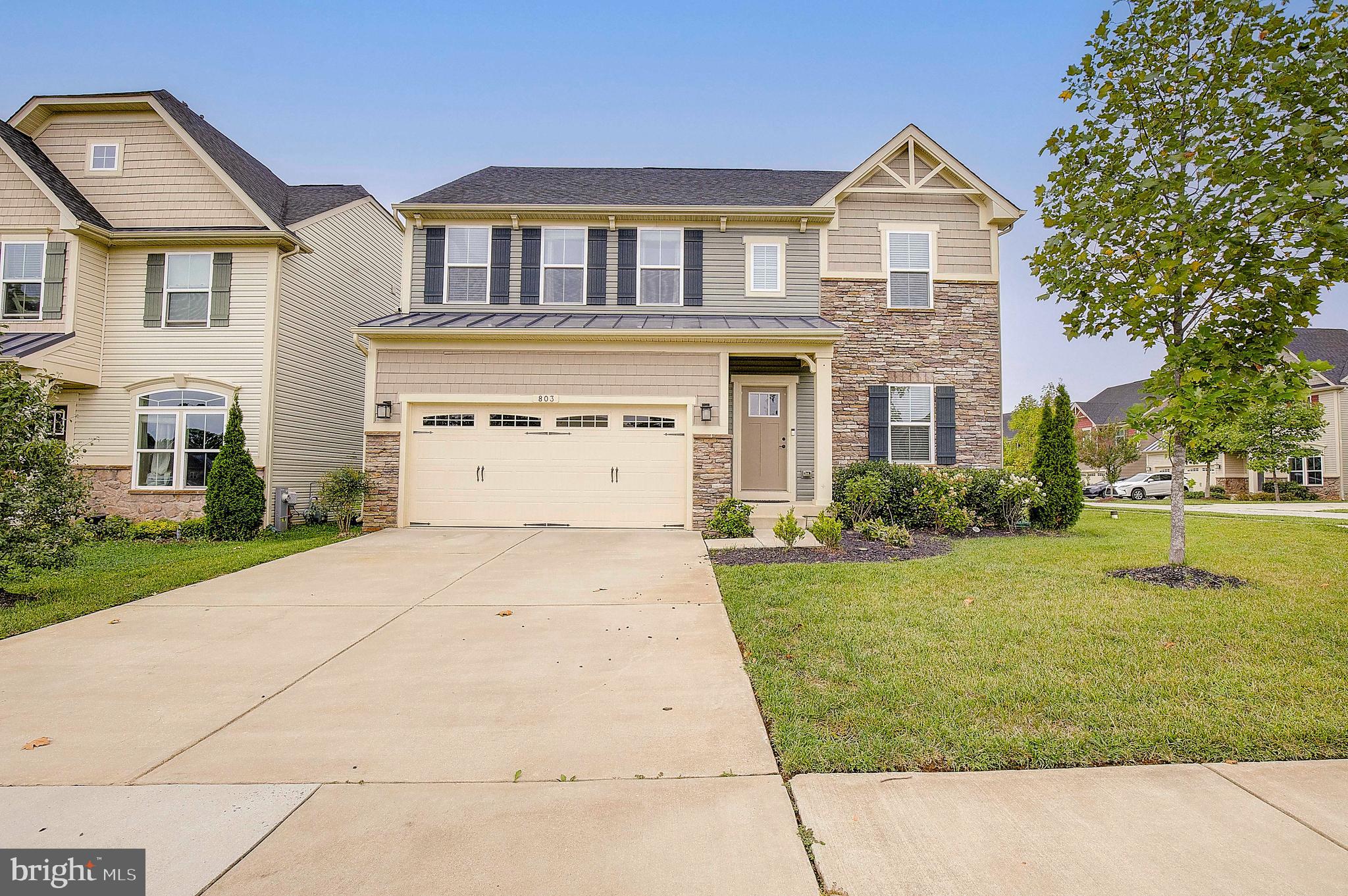 This stunning 4-bedroom, 3.5-bathroom single-family home offers the perfect blend of comfort and convenience. Nestled in the highly sought-after Creekside Village neighborhood in Glen Burnie, this immaculate home features a partially finished basement, a full deck, and a fenced-in backyard.
Step inside and be captivated by the spacious layout and abundant natural light. Enjoy the cozy ambiance created by the modern recessed lighting and inviting fireplace. With plenty of room to grow, this home is ideal for families or those who love to entertain.
Creekside Village is a community that offers the best of both worlds: a peaceful retreat with all the amenities you desire. Enjoy leisurely walks on the community trails, relax by the pool, or gather with neighbors at the clubhouse. With two parks, a dog park, and a variety of recreational options, there's something for everyone.
Bonus: This home features a VA assumable loan for eligible buyers.
Don't miss out on this incredible opportunity to make Creekside Village your new home. Schedule a showing today!
