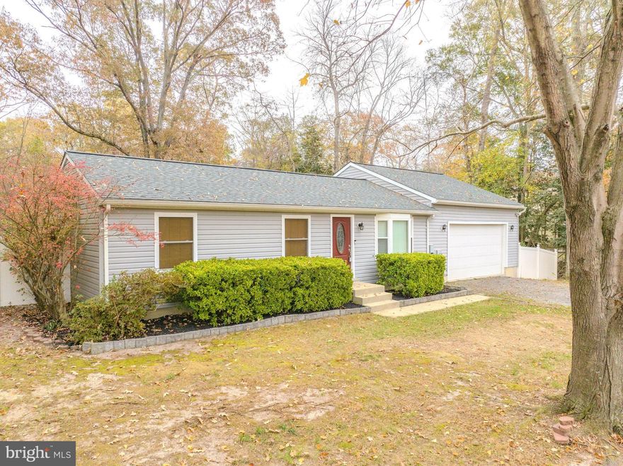 NO SHOWINGS UNTIL SUNDAY!!  Back on the market with a squeaky clean crawlspace!  Welcome to this charming 3-bedroom, 2-bathroom rambler nestled in the heart of Calvert County. This meticulously maintained home boasts a range of features that promise both comfort and style.
As you step through the front door, you'll be greeted by a fresh and inviting atmosphere, thanks to the recently applied new paint throughout the entire house. The spacious living room, family room, and dining room have been upgraded with brand new floors, providing a modern touch and a warm, welcoming ambiance for gatherings and everyday living.
The heart of this home is undoubtedly the kitchen, where functionality meets luxury. You'll find sleek granite countertops and top-of-the-line stainless steel appliances that are not only a joy to use but also elevate the aesthetic appeal of the space. The ceramic tile floors in the kitchen and bathrooms add both durability and easy maintenance to these high-traffic areas.
The owner's bedroom is a serene retreat with its own private bathroom, while the additional two bedrooms provide ample space for family, guests, or a home office. Both bathrooms have been tastefully appointed with ceramic tile floors and modern fixtures, creating a spa-like experience.
Car enthusiasts and hobbyists will appreciate the oversized 2-car garage, offering plenty of space for vehicles and storage. The fenced-in backyard provides privacy and security, making it an ideal space for children to play or for hosting outdoor gatherings. Additionally, a convenient shed offers extra storage for tools and equipment.
This property is not just a house; it's a home that combines functionality, style, and comfort. Don't miss the opportunity to make it your own and experience the best of Calvert County living. Schedule a showing today!