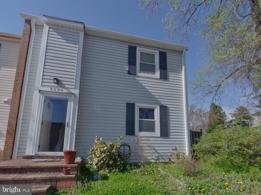 Welcome to 5500 Hollins Lane a conveniently located End Unit Townhome with Beautiful hardwood floors, Stainless Steel Appliances, and so much more!  The main level features a foyer with a coat closet, living room, and dining room combination area with hardwood floors and recess lighting; sliding glass door opens to a fully fenced backyard with a large deck perfect for entertaining; half bathroom and a very spacious kitchen. On the upper level, you will enjoy a Primary Bedroom with a walk-in closet, and bedrooms 2 and 3 along with a full hallway bathroom. The lower level features a large Rec Room, storage, and laundry area/utility room—easy parking with 2 Assigned Parking spaces. Enjoy the Lake Braddock community with miles of walking trails, lakes, ponds, a playground, a basketball court, a tennis court, 2 pools, and a community center. Easy access to 495, within 15 minutes of Vienna or Springfield Metro, Metro Bus Stop directly behind the home, and just 10 minutes from GMU, and many shopping and dining options nearby. Don’t wait to call this property home! Pets are on a case-by-case basis. Breed/size restrictions with Pet deposit. No Smoking