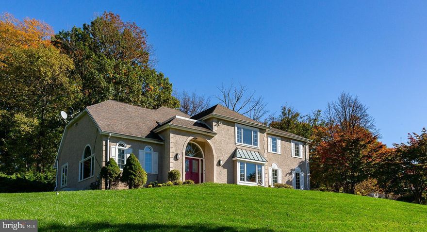 Introducing 1205 Waterford Court – a stunning 5 bedroom, 3.1 bathroom residence nestled in a tranquil and picturesque neighborhood. As you approach this residence, you are greeted by yards of professionally manicured grass in the front yard, surrounded by vibrant gardens that guide you to the double wooden front doors. Upon entering the foyer, you'll be immediately captivated by the two-story, high-ceilinged space, which is filled with an abundance of natural light, thanks to oversized windows. The hardwood flooring stretches throughout, leading you to the elegantly curved wooden staircase. A convenient powder room is thoughtfully placed off the foyer for your guests' comfort. The formal dining room is a masterpiece of design with more hardwood flooring, an oversized window offering a view of the beautiful nautical mural, and decorative crown molding that adds a touch of sophistication to every meal. Follow the hardwood flooring and step down into the two-story living room, adorned with extensive windows that overlook the lush side yard and a high ceiling that gives the space an open and airy feel. For those in search of a relaxing oasis, the bonus room offers a cathedral ceiling and a large window, allowing you to soak in sweeping views of the backyard. The family room just steps away, features a stone surround gas fireplace with a marble foot and hardwood flooring. Two sets of glass doors provide access to the cement patio in the expansive backyard – perfect for outdoor entertaining. The gourmet chef's kitchen is a culinary dream, boasting sparkling white tiled floors, top-tier stainless steel appliances, a convenient island with a 5-burner cooktop, and a double oven built-in. With plenty of cabinets, you'll find ample storage space. The breakfast room is adorned with three skylights and a plethora of windows that offer delightful views of the rear yard. Completing the main level is the laundry/mudroom, equipped with a utility sink and closet space, and a convenient door leading to the attached two-car garage that provides a shower and another door to the rear yard. Climb the curved front stairs to the second floor and find the luxurious primary suite, featuring hardwood flooring, a cathedral ceiling, and a spacious walk-in closet along with additional closets to provide plenty of space . The primary bath is an oasis of relaxation with an updated double vanity, an intimate jacuzzi tub, and a shower stall. Three additional bedrooms on this floor offer ample closet space, hardwood flooring, and access to a full hall bath with a double vanity. The expansive finished basement offers additional entertaining space with hardwood flooring, plenty of storage, and access to the rear yard. An additional office/bedroom in the basement includes a cedar closet and a full bath with a shower stall. The rear yard is a haven for nature enthusiasts, with its heavily wooded surroundings and gardening space. A cement patio awaits your entertaining and barbecue needs. This home is the epitome of comfort, luxury, and style, offering an exceptional living experience in a tranquil setting with close proximity to major highways and public transportation. Don't miss your opportunity to make it your own.