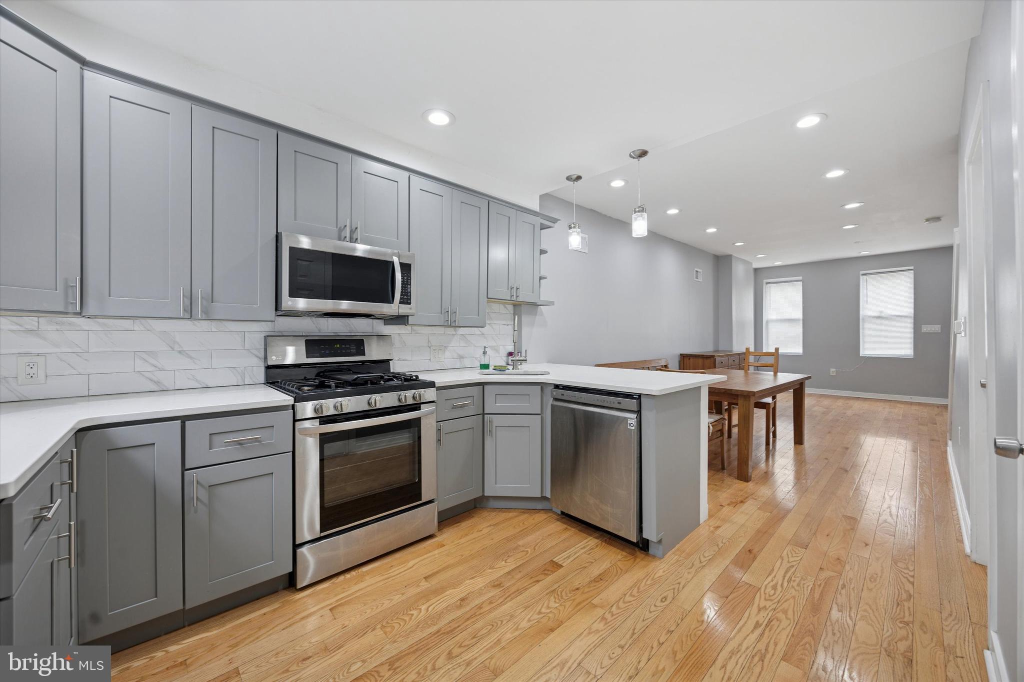 Welcome to 2036 N Darien St, a charming townhouse nestled in the vibrant heart of Philadelphia. This delightful home spans 1,232 square feet, offering a cozy yet spacious environment perfect for modern living.
As you step inside, you’ll find a thoughtfully designed layout featuring two well-appointed bedrooms and one and a half bathrooms, providing a comfortable and recently renovated living space (2020). The home is designed to maximize every square foot, ensuring ample room for relaxation and entertainment.
The living area serves as a welcoming retreat, with an open flow that seamlessly connects the kitchen and dining areas—ideal for hosting gatherings or enjoying quiet evenings at home. The kitchen is functional and efficient, ready to support all your culinary adventures.
One of the standout features is the finished basement, offering valuable additional living space. Whether you’re looking for a home office, workout room, or entertainment area, this flex space provides versatile options to fit your lifestyle needs.
Natural light floods the interior spaces, creating a warm and inviting atmosphere throughout. Central air conditioning and natural gas heating ensure year-round comfort, balancing classic charm with modern convenience.
Located on a quaint street, this townhouse provides a perfect blend of city living and neighborhood charm. Enjoy the convenience of nearby amenities and the dynamic energy of Philadelphia, all while having a peaceful retreat to call home.
Don’t miss the opportunity to make this delightful townhouse your own!