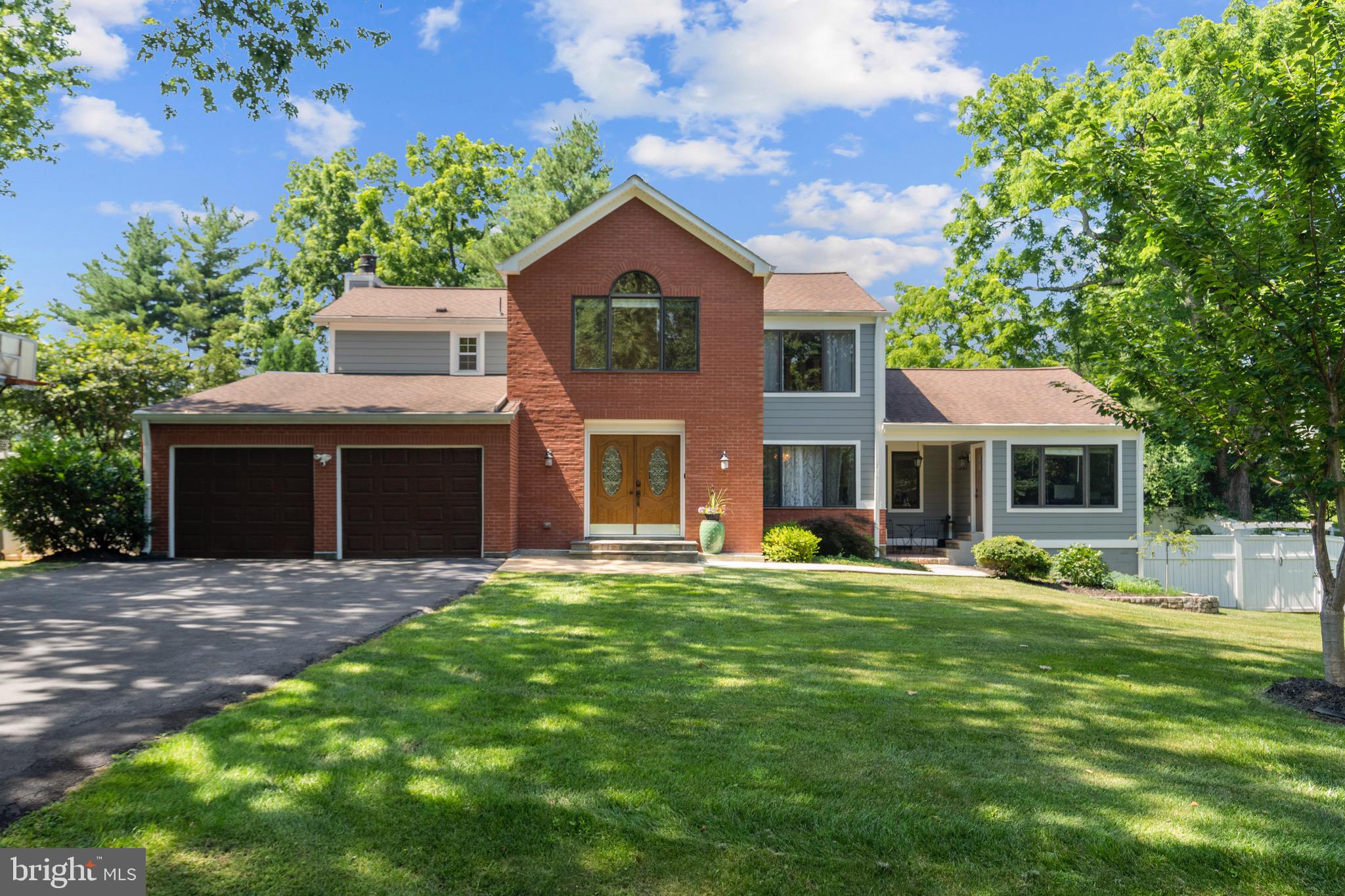 Welcome home to 9524 Woodington Dr. Potomac in the sought-after community of BEDFORDSHIRE. Situated on just under ½ an acre of land and over 4000 square feet of finished living space. The owners spared no expense renovating the house inside and out. Some of the highlights include a gourmet kitchen with Calcata quartz waterfall countertops, upgraded cabinets, stainless steel appliances and new tile, floors recently installed as well as premium Pella windows. New updates in 2025 include basement floors and bathroom along with new redwood staircase and handrail. This house has an expansive front and back yard that's been professionally groomed and surrounded by a privacy fence. You can rest assured that this home is weather proof and worry free with the entire exterior covered in Hardiboard and brick veneer (2021), 50 year architectural roof and gutters (2019), 2 car garage with additional 6 car driveway. The Tesla high powered 60 amp wall charger also conveys as well as dining table and office desk and shelf. You can relax in the 400 square foot composite deck with metal railings and metal screened canopy (2021), or in the 110 sqaure foot custom shed on concrete slab. The rear features some box gardens for planting vegetables, flowers or other plants. The Fox Den neighborhood has a $120 annual fee which covers the annual lawn cutting and maintenance for common area.