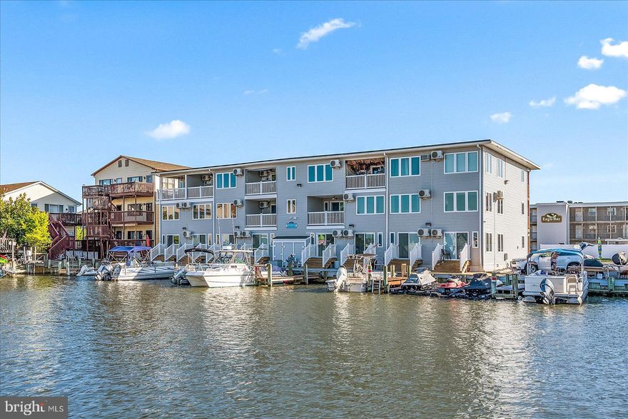 Waterfront One-Bedroom Condo with Boat Slip – Fully Furnished! Don’t miss this beautifully upgraded one-bedroom, one-bath waterfront condo – complete with a private deeded boat slip and located just moments from the Inlet, shopping, restaurants, the boardwalk, and the beach! This spacious and fully furnished unit shows true pride of ownership and is move-in ready. The upgraded kitchen opens into a bright and comfortable family room and dining area, both offering scenic water views. Step right out your back door to your private boat slip, making it easy to get out on the water anytime you please. Whether you're looking for the perfect beach getaway, a vacation rental, or a second home, this condo offers an unbeatable combination of location, convenience, and waterfront lifestyle.  


Schedule your showing today – this one won't last!