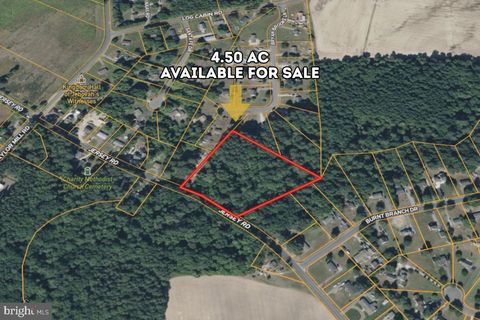 Vacant Land For Sale - 8014 Jersey Rd Street<br/> SALISBURY, MD 21801