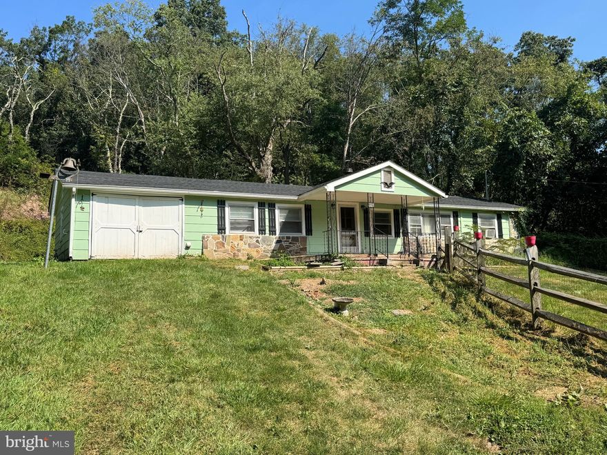 Don’t miss this opportunity to own a affordable 3-bedroom, 1-bath ranch-style home located in beautiful Hardy County, West Virginia. Situated on a .68-acre lot mostly open with some trees, this property offers loads of potential. The home features a newer roof and water heater, covered front porch, along with a small attached garage for added convenience. While it does need some TLC, it’s priced to sell and presents a great opportunity for investors, first-time buyers, or anyone looking to create their ideal home in a peaceful, scenic setting.