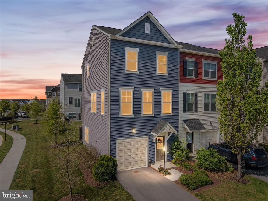 Welcome to Snowden Bridge.  This end unit features new flooring on all 3 levels. Very well situated and would make a great investment property or a wonderful starter home!  3 bedrooms (could be 4 if you used the main level room as a bedroom). 2 full and 2 half baths.  Each level has a bathroom available. Shows well and is ready for immediate occupancy.  If you purchase in Snowden, you purchase not just a home, but a lifestyle - from walking paths, to community center with indoor basketball and tennis to a wonderful outdoor pool area for the upcoming summer.  Dog park and tot lots.. the community has it all and is conveniently located to all major routes.  Close to shopping and restaurants - this home is a great choice even for the savvy buyer - it's priced to sell!  Welcome home!