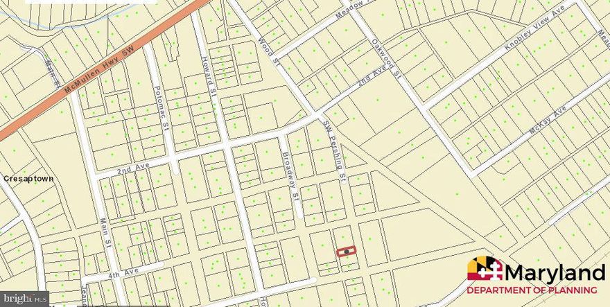 25 X 100 sized lot. Lot #223. 0.06 acres.