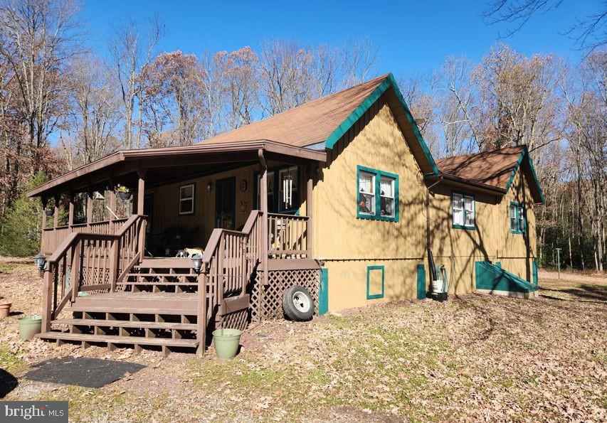 Pure paradise is here on this 57 acre site with custom built ranch, barn, storage building, and two ponds. Backs up to the Hazleton water authority. So many opportunities awaits the prime investor, family or hunter's dream world. Close to town, I-80 and turnpike, and all Pocono Attractions. Please no drive by, and schedule your appointment at least 24 hours prior.