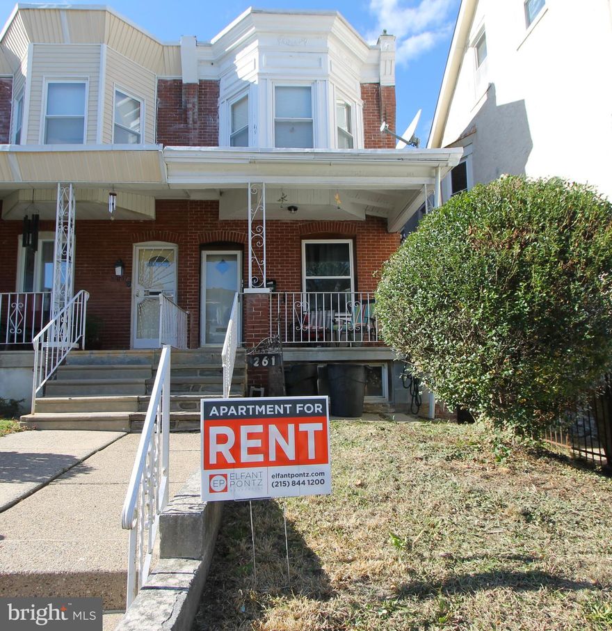 Stylish, comfortable, and newly updated, this apartment has many extras including additional finished space in the basement, a storage room, in-unit laundry, and a private back yard! The property is located in the Mt.Airy neighborhood just two blocks from Germantown Ave. There you'll find numerous cafes, restaurants, and shopping options including Malelani Cafe, Zsa's Ice Cream, Frosted Fox Bakery, Alena's Cafe, Acme Market, and McMenamin's Tavern. If you're a nature lover, check out the nearby hiking and biking trails through Wissahickon park as well as Awbury Arboretum. The location is also convenient to the Stenton train station, several bus routes, and downtown Philadelphia. Resident responsible for lawn, gas and electric plus monthly water sewer fee of $40. Pet friendly on a case by case basis with non refundable upfront fee of $250 and monthly pet fee of $50.
